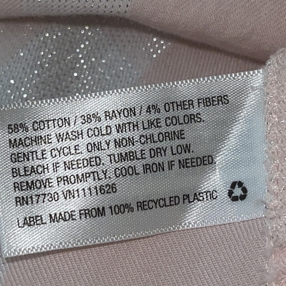 AVA ViV Plaid Pink & Silver Button Down Blouse Sz. 2X - Picture 12 of 12